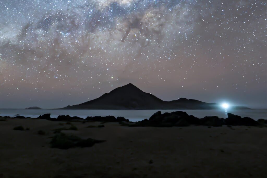 Stars and galaxies light up the skies in Chile's Atacama desert