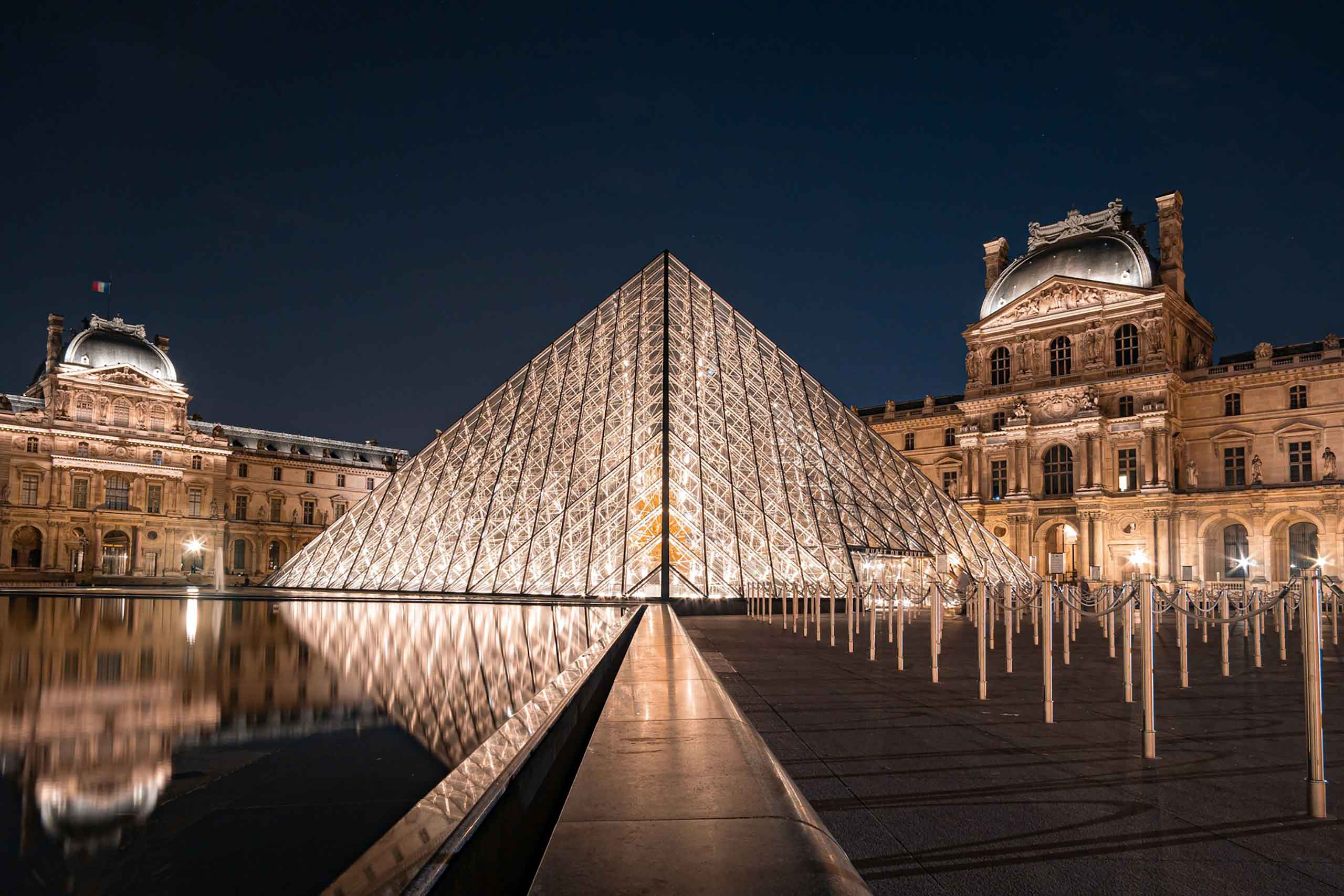 The Louvre, likely part of the itinerary of an upcoming Ariodante Travel trip