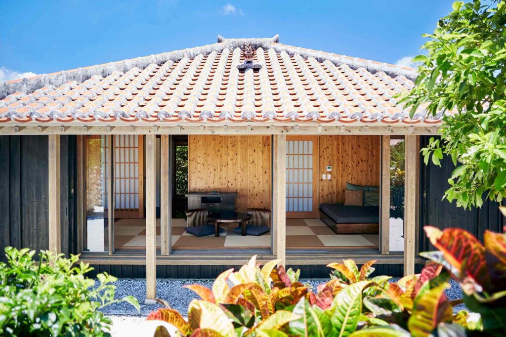 Kyangi guest room at Hoshinoya Taketomi Island, Okinawa, Japan