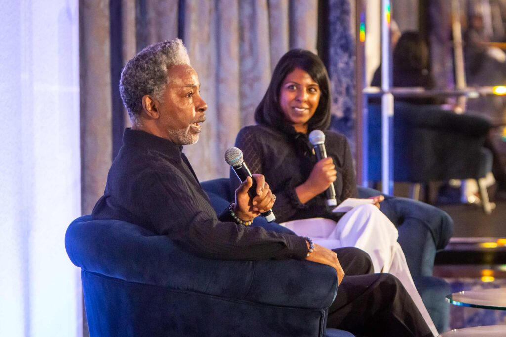 Jonathan Green on stage during Icons of Inclusion 2025