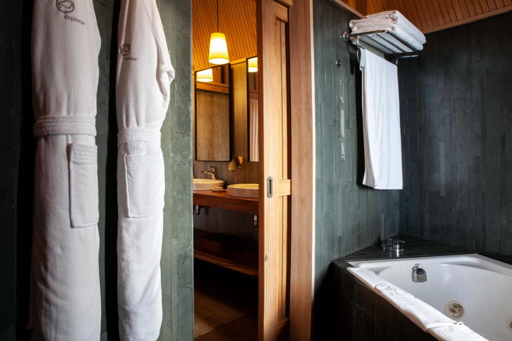 Bathroom at Explora Rapa Nui, Rapa Nui, Chile