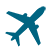Airport icon depicting a plane