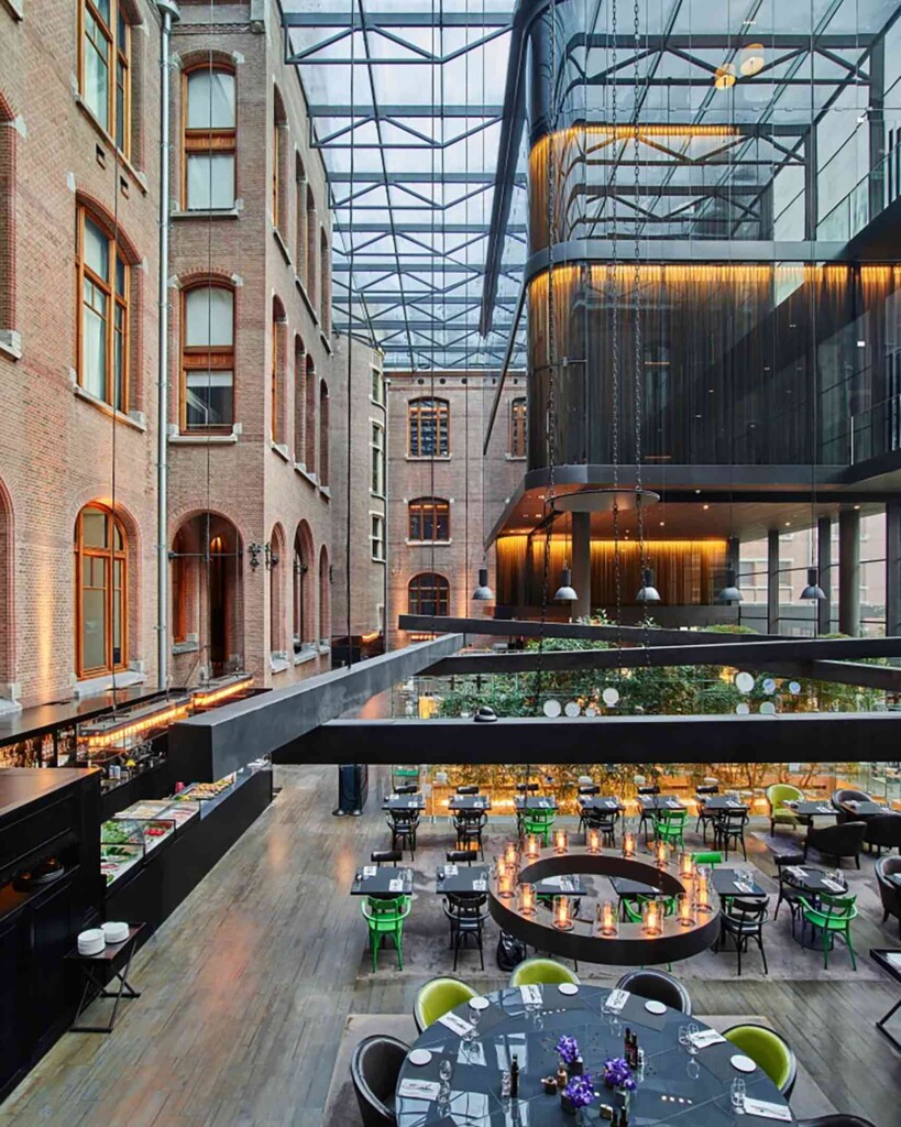 Atrium at Mandarin Oriental Conservatorium Amsterdam